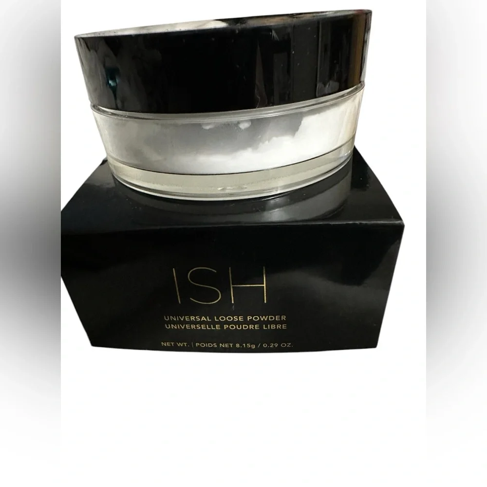 ISH Universal Loose Makeup Setting Powder 0.29 oz Full Size NIB